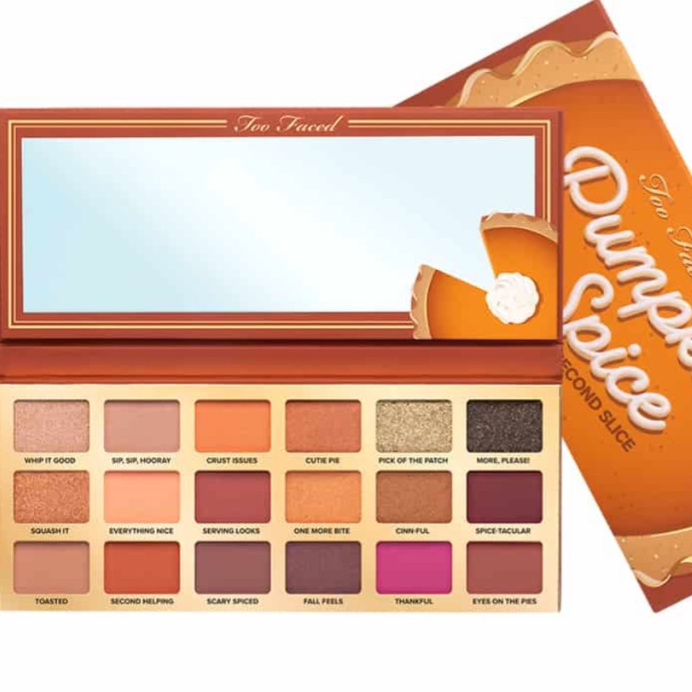 New Too Faced Pumpkin Spice Second Slice Eyeshadow Palette - Picture 14 of 17